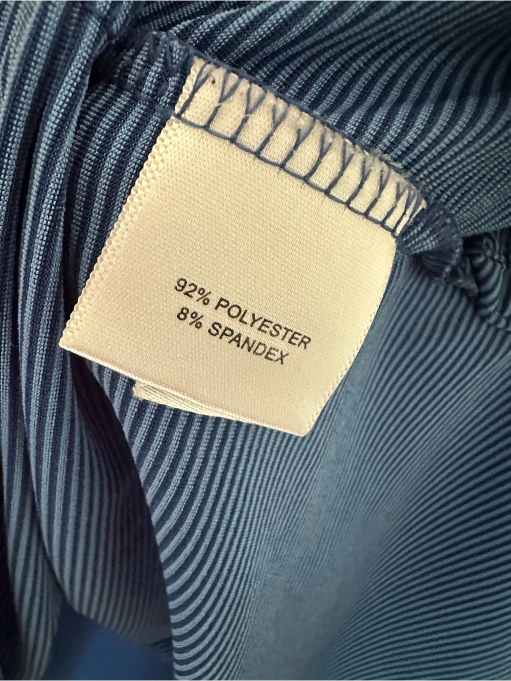 Peter Millar Men Pin Stripe Polo Shirt Short Sleeve Summer Comfort size L